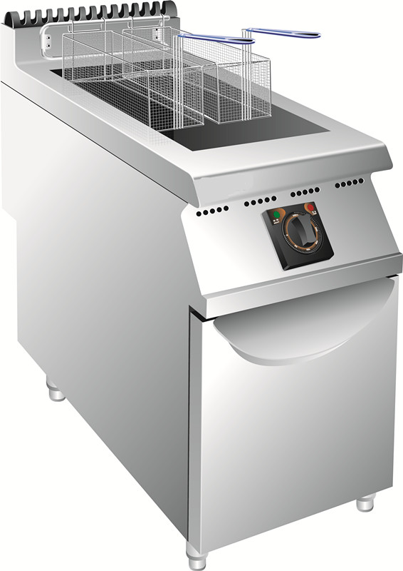 Gas Fryer with Cabinet
