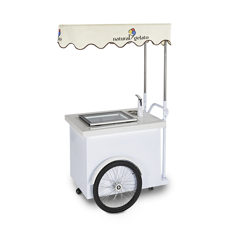 Gelato Ice Cream Cart