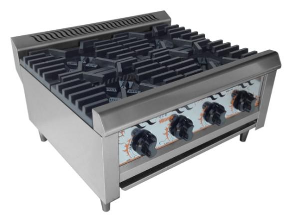 Gas stove with 4 burner