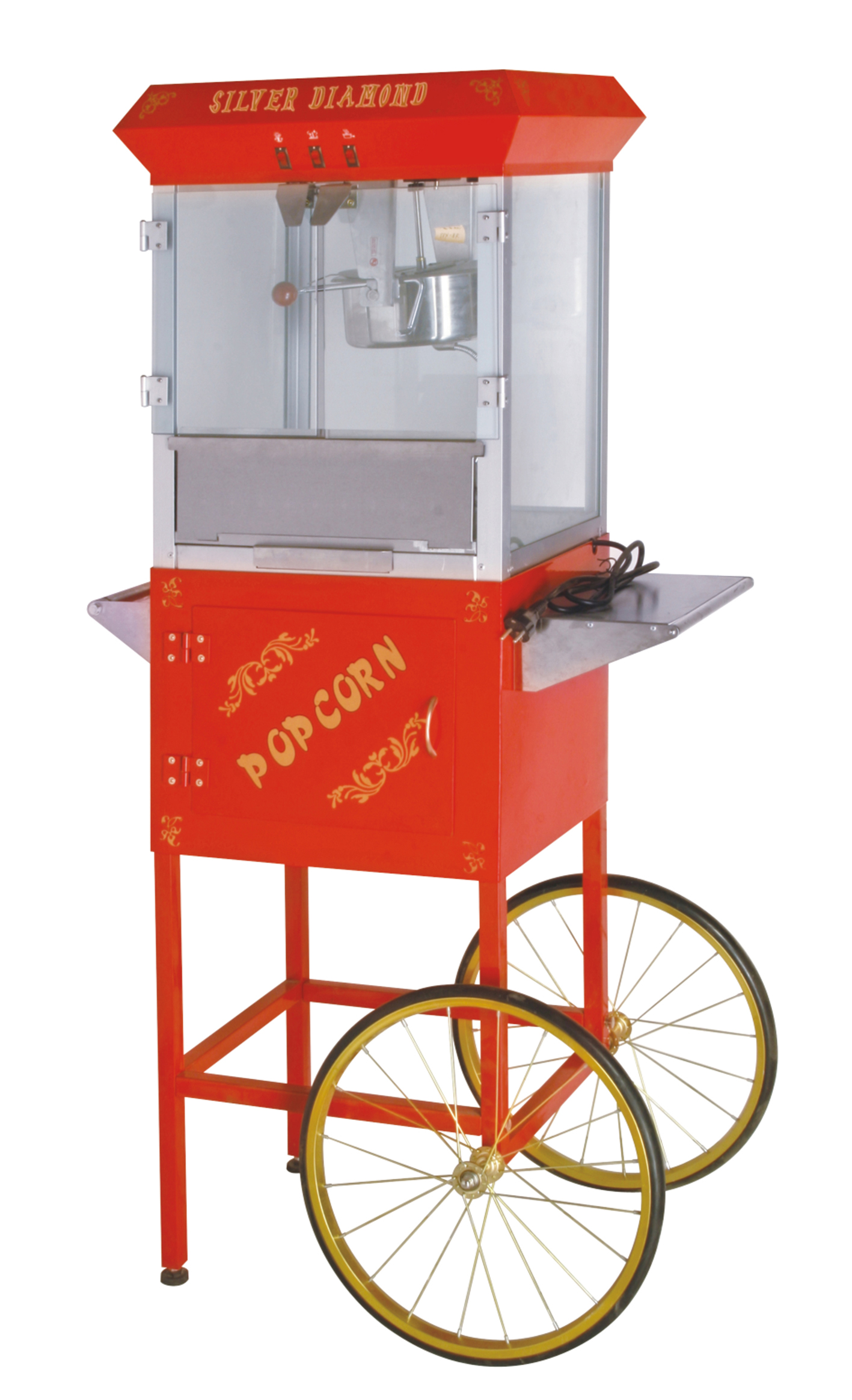 8 OZ Popcorn Machine With Cart