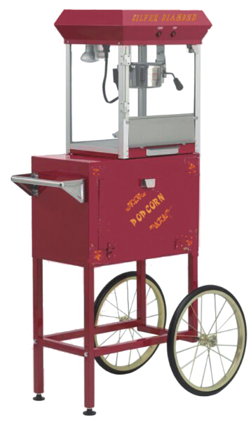 4 OZ Popcorn Machine With Cart