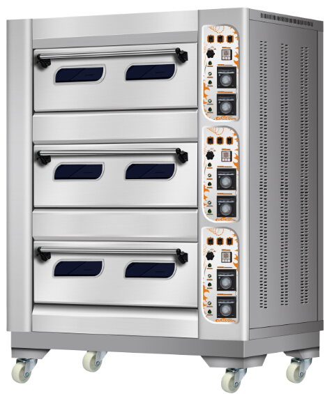 Gas Backing Oven (3 Tiers / 6 Trays)