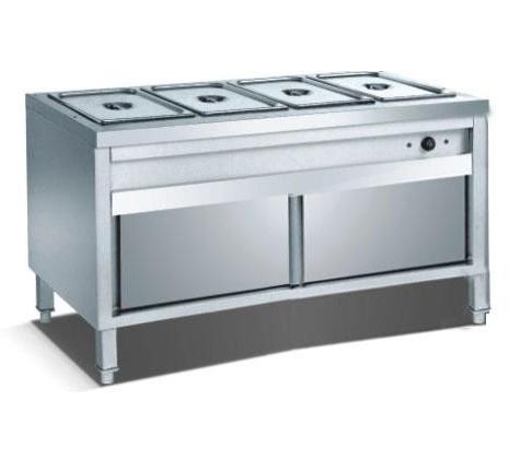 4 pan bain marie with cabinet(electric)