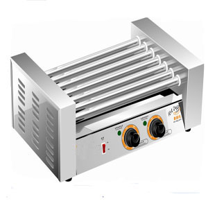 Slanting Hot Dogs Grill